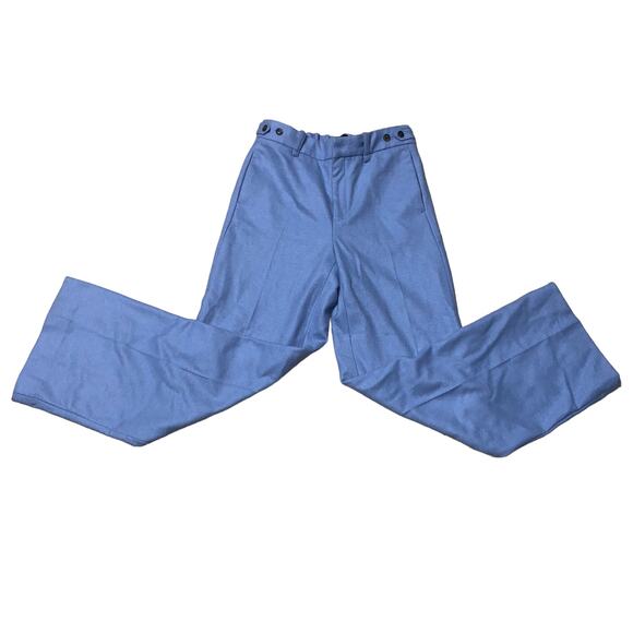 Banana Republic Wool High Waist Wide Leg Preppy Casual Slacks Pants sz 8 NWTs - Picture 1 of 10